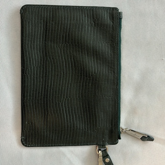 🐆 Cole Haan Green Wristlet Wallet - Picture 5 of 9